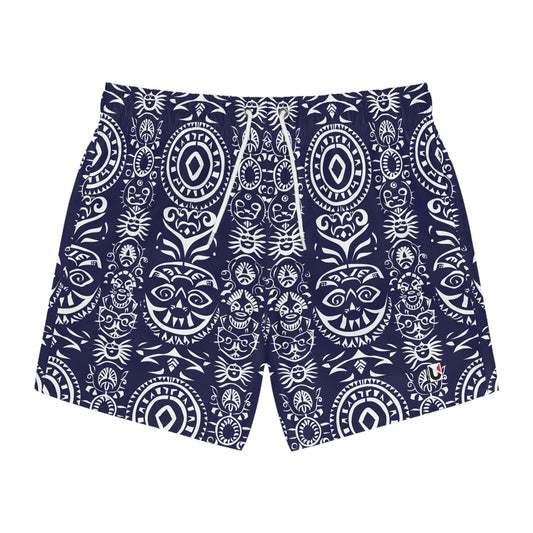 Men Swim Trunks - Polynesian Blue