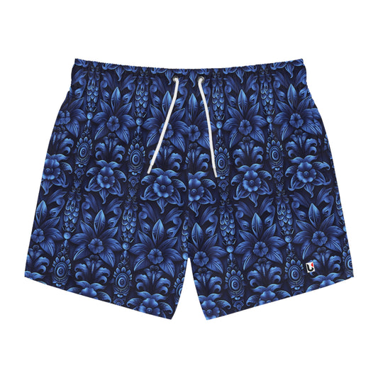 Men Swim Trunks - Blue Spirit